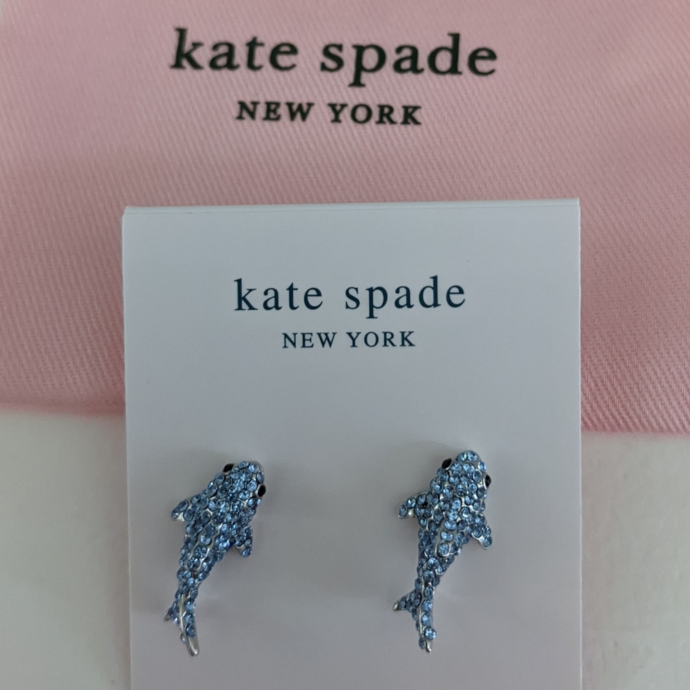 Kate Spade Shark earrings